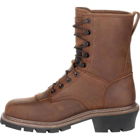 Rocky Square Toe Logger Composite Toe Waterproof Work Boot, 14W RKK0277